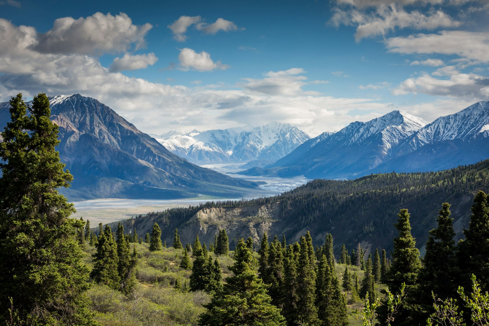 Mountain travel landscape